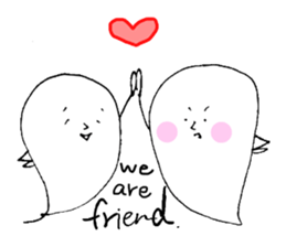 Daily ghost sticker sticker #5604563