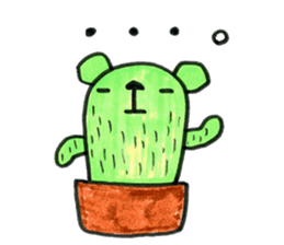 kuma no saboten sticker #5604941