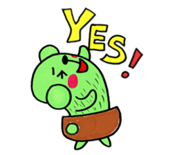 kuma no saboten sticker #5604959