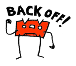 Cassetty the Cassette Pet sticker #5605125