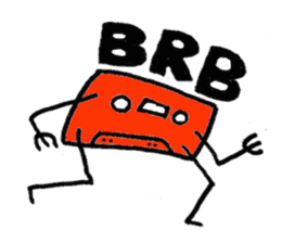 Cassetty the Cassette Pet sticker #5605127