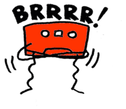 Cassetty the Cassette Pet sticker #5605128