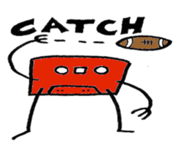 Cassetty the Cassette Pet sticker #5605131