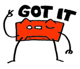 Cassetty the Cassette Pet sticker #5605136