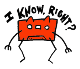 Cassetty the Cassette Pet sticker #5605141