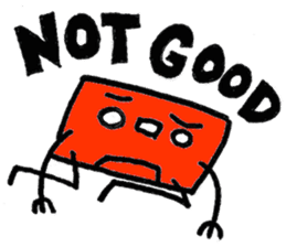 Cassetty the Cassette Pet sticker #5605150