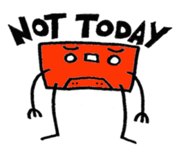 Cassetty the Cassette Pet sticker #5605151