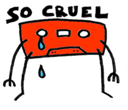 Cassetty the Cassette Pet sticker #5605157