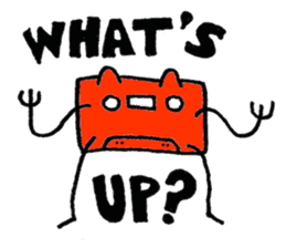 Cassetty the Cassette Pet sticker #5605160