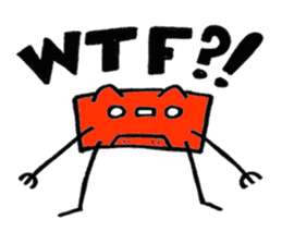 Cassetty the Cassette Pet sticker #5605162