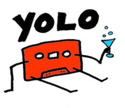 Cassetty the Cassette Pet sticker #5605163