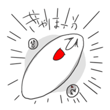 human of "hi"2 sticker #5605411