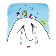 human of "hi"2 sticker #5605434