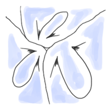 human of "hi"2 sticker #5605436