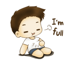 Me-Me with friends (Eng. version) sticker #5605453