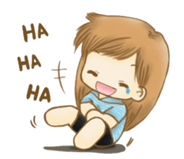 Me-Me with friends (Eng. version) sticker #5605463