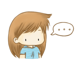 Me-Me with friends (Eng. version) sticker #5605466