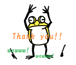 MusicFrog(English ver.) sticker #5605644