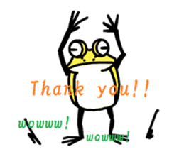 MusicFrog(English ver.) sticker #5605644