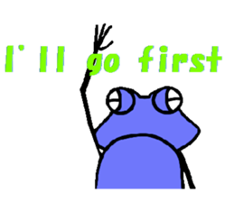 MusicFrog(English ver.) sticker #5605645