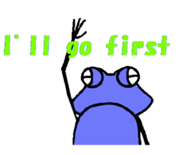 MusicFrog(English ver.) sticker #5605645