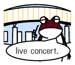 MusicFrog(English ver.) sticker #5605651