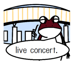 MusicFrog(English ver.) sticker #5605651
