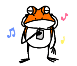 MusicFrog(English ver.) sticker #5605652