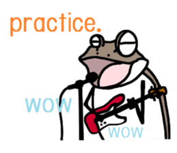 MusicFrog(English ver.) sticker #5605662