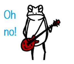 MusicFrog(English ver.) sticker #5605665