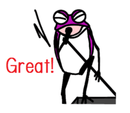 MusicFrog(English ver.) sticker #5605668
