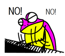 MusicFrog(English ver.) sticker #5605669