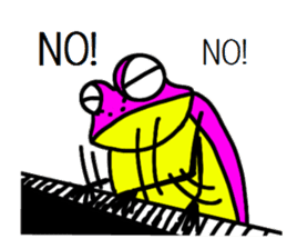 MusicFrog(English ver.) sticker #5605669