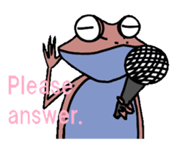 MusicFrog(English ver.) sticker #5605674