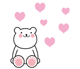 simple polar bear ! sticker #5605806