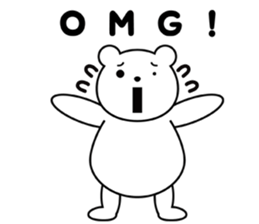 simple polar bear ! sticker #5605821