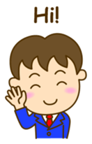 Suave Suit Guy sticker #5606046