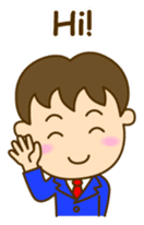 Suave Suit Guy sticker #5606046