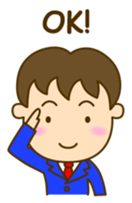 Suave Suit Guy sticker #5606050