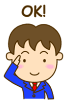 Suave Suit Guy sticker #5606050