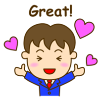 Suave Suit Guy sticker #5606056