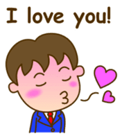 Suave Suit Guy sticker #5606060