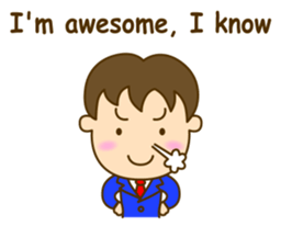 Suave Suit Guy sticker #5606061