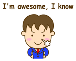 Suave Suit Guy sticker #5606061