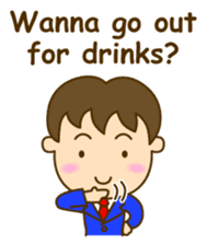 Suave Suit Guy sticker #5606071