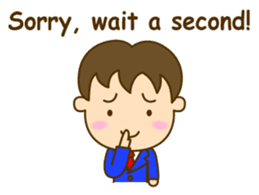 Suave Suit Guy sticker #5606077