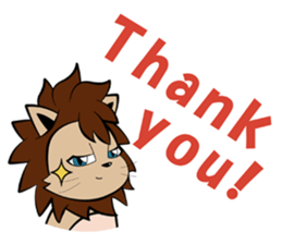 A Cool Lion, Noah (Daily life Version) sticker #5606124