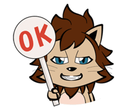 A Cool Lion, Noah (Daily life Version) sticker #5606126