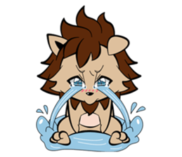 A Cool Lion, Noah (Daily life Version) sticker #5606131