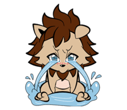 A Cool Lion, Noah (Daily life Version) sticker #5606131